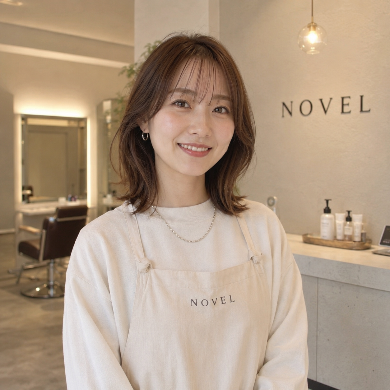 glam hands 店長 濱畑 優莉花